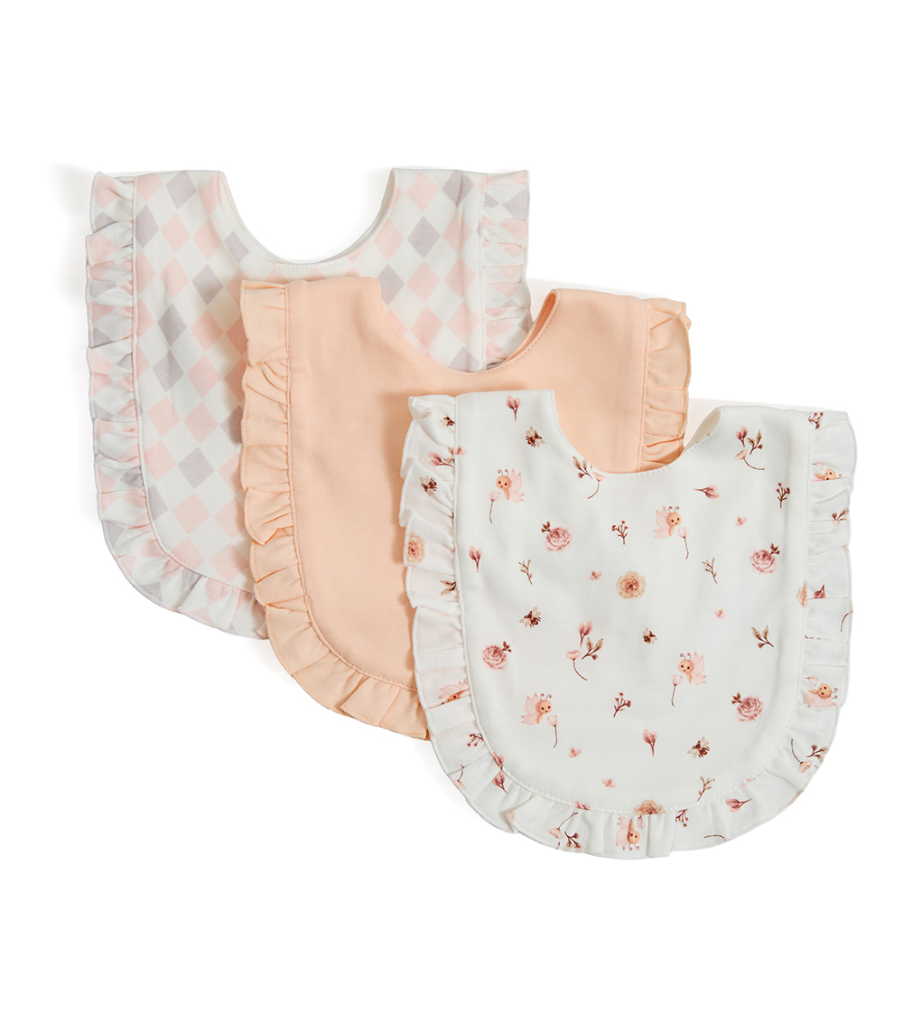 MOMSTORE 3 Piece Bib Set