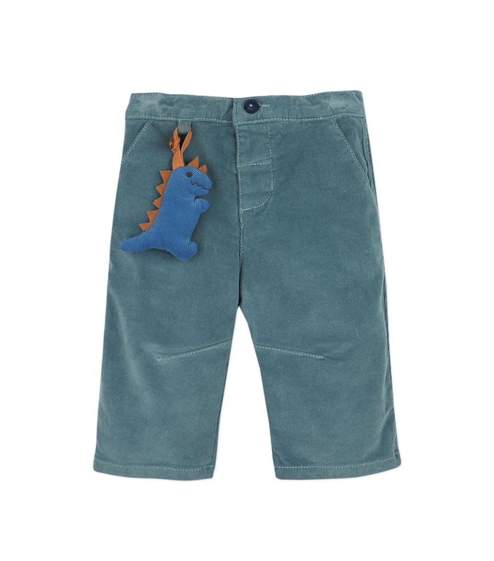 GINGERSNAPS Woven Cotton Pants for Kids, Blue