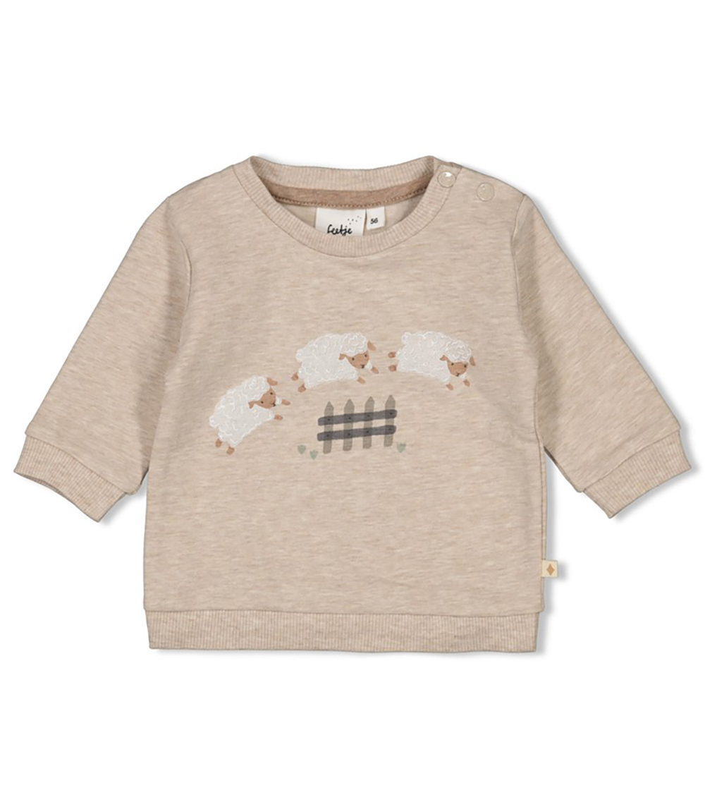 FEETJE Sweater Sleepy Sheepy, Taupe