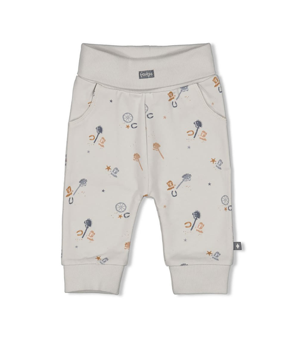 FEETJE All Over Print Trousers - Howdy, Blue