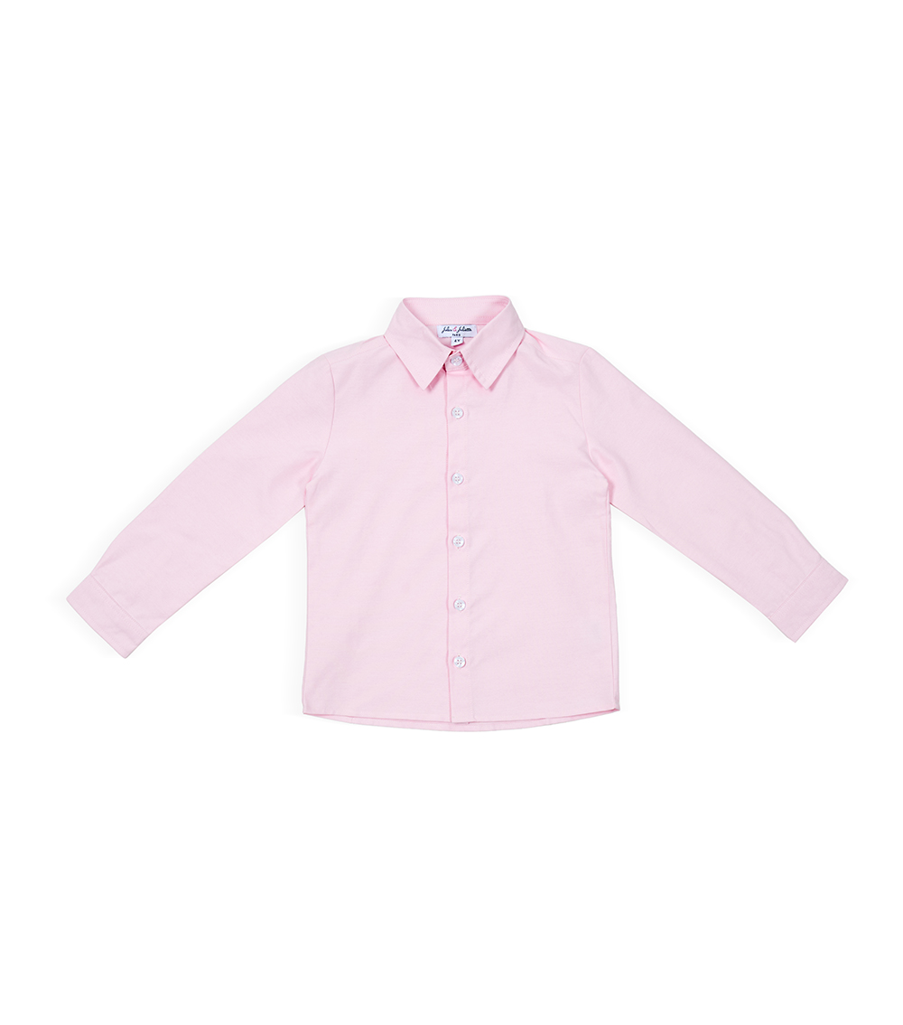 JULES AND JULIET Boys Achille Shirt, Light Pink