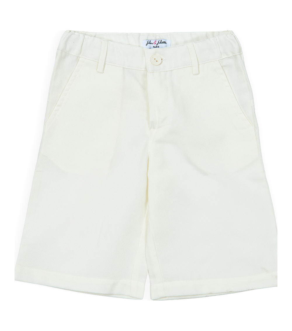 JULES AND JULIET Boys Andre Shorts, Off-White