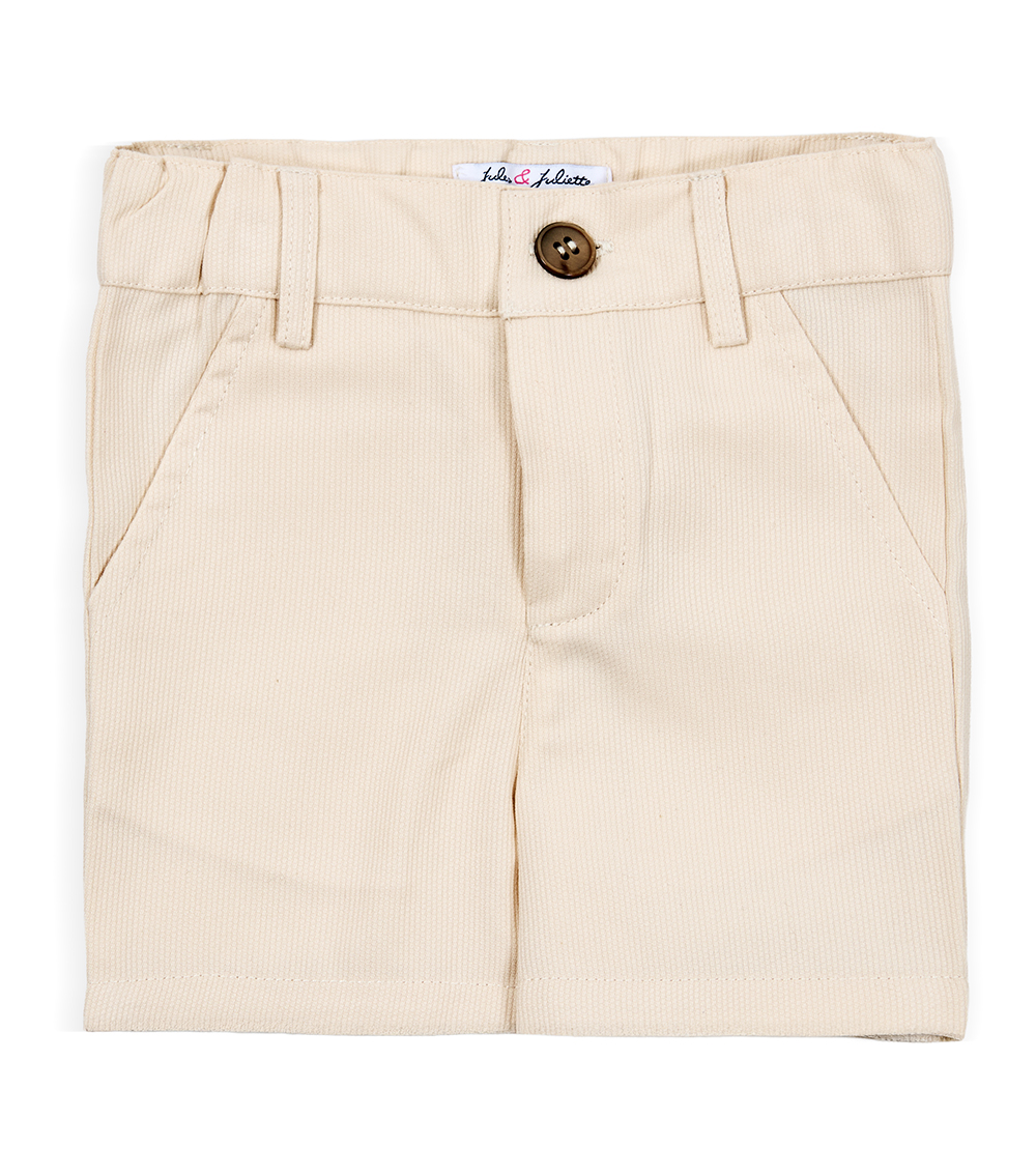 JULES AND JULIET Boys Bob Shorts, Beige