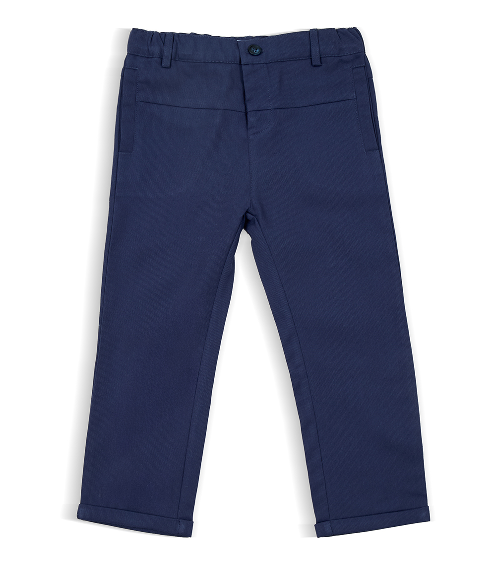 JULES AND JULIET Boys Dean Pants, Navy Blue