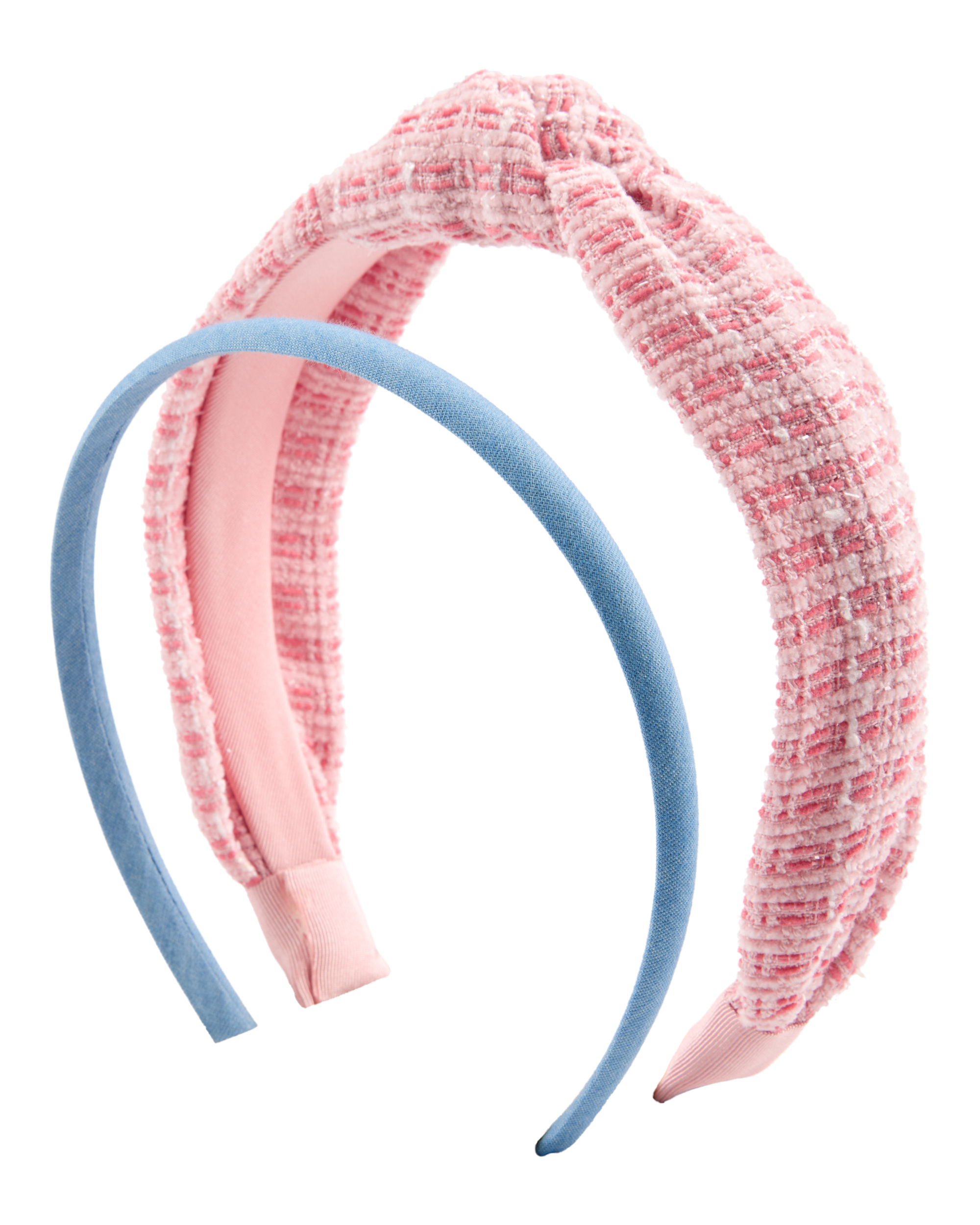 Carter's Kid Girls Pack Of 2 Tweed Hairband, Multicolor