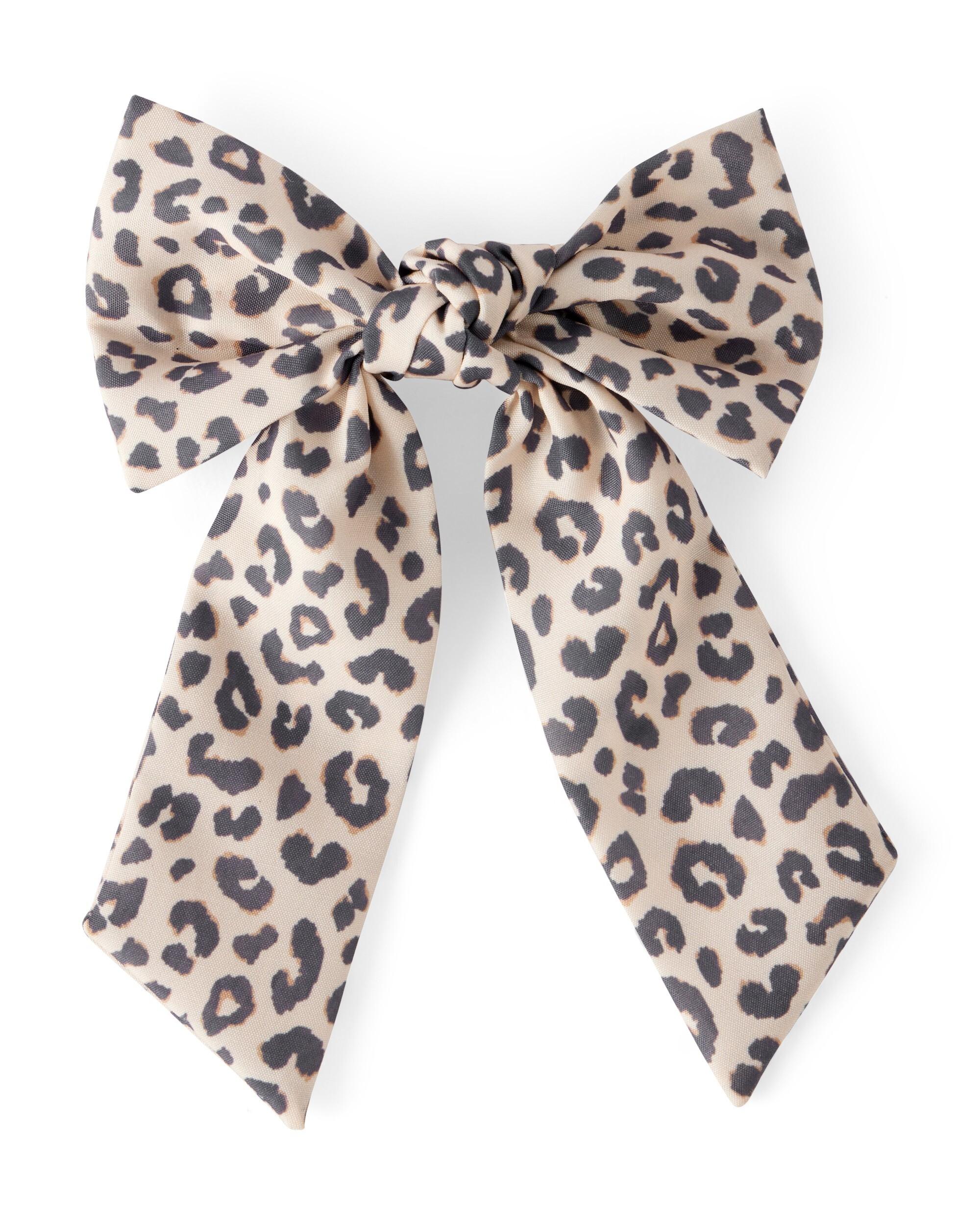 Carter's Toddler Girl Cheetah Hair Clip, Brown - Pack of 1