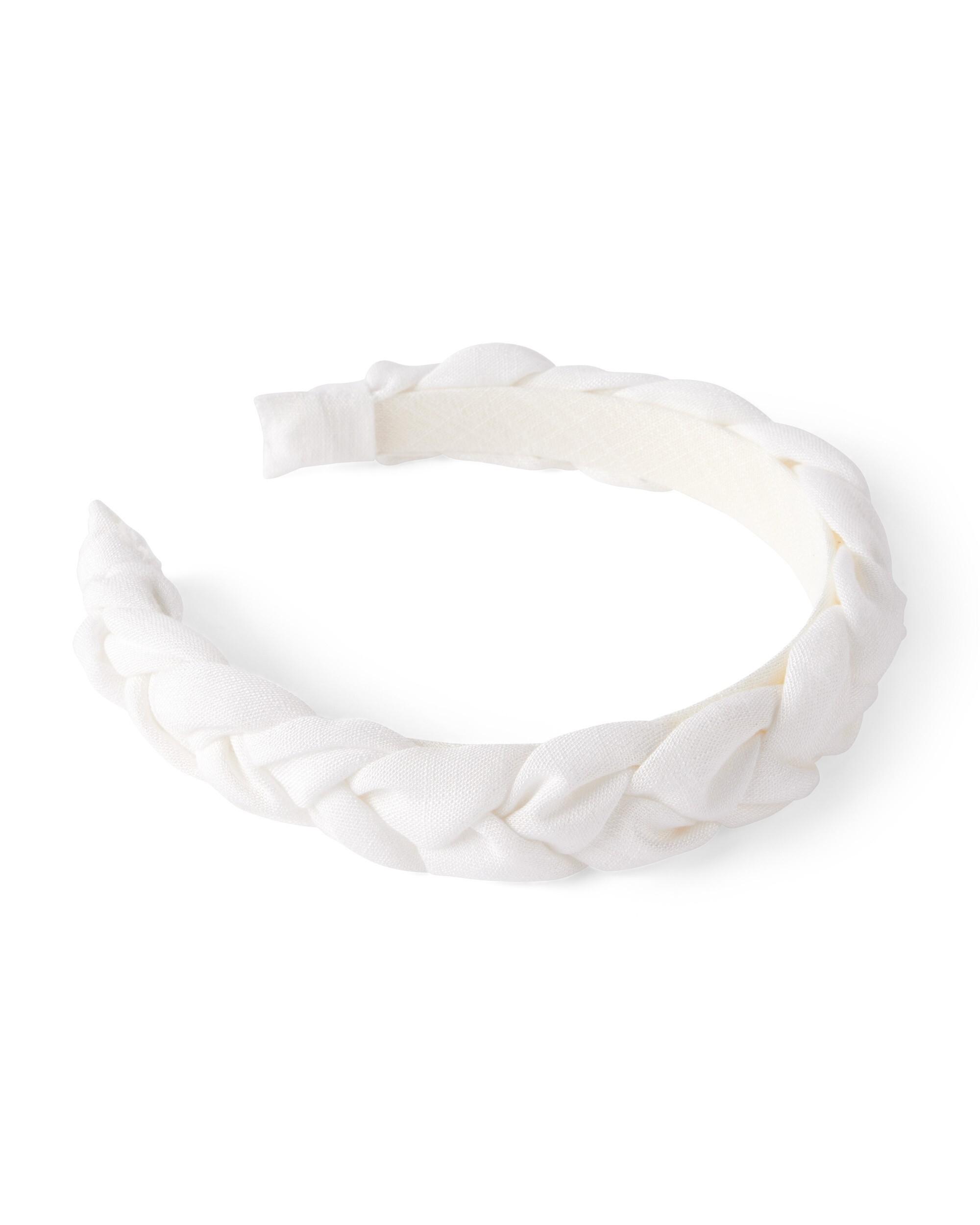 Carter's Toddler Girl Braided Headband, Ivory - Pack of 1