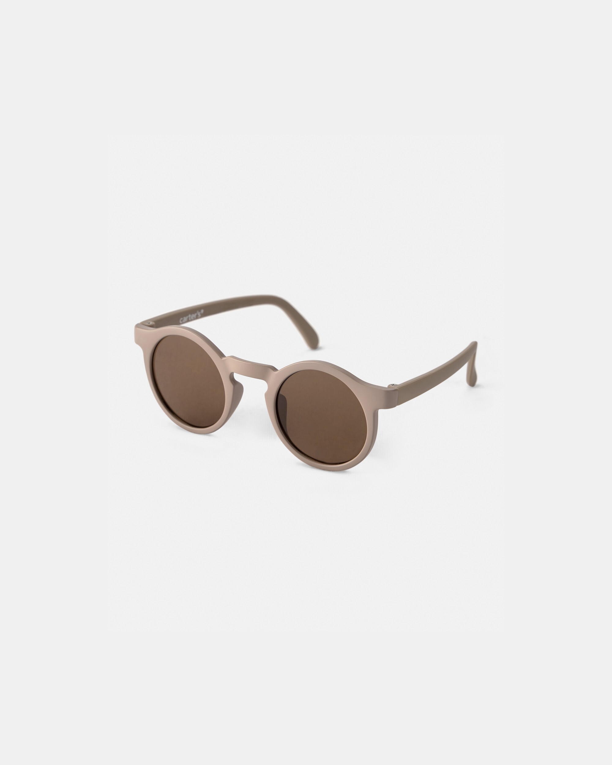 Carter's Baby Boys Round Sunglasses, Brown