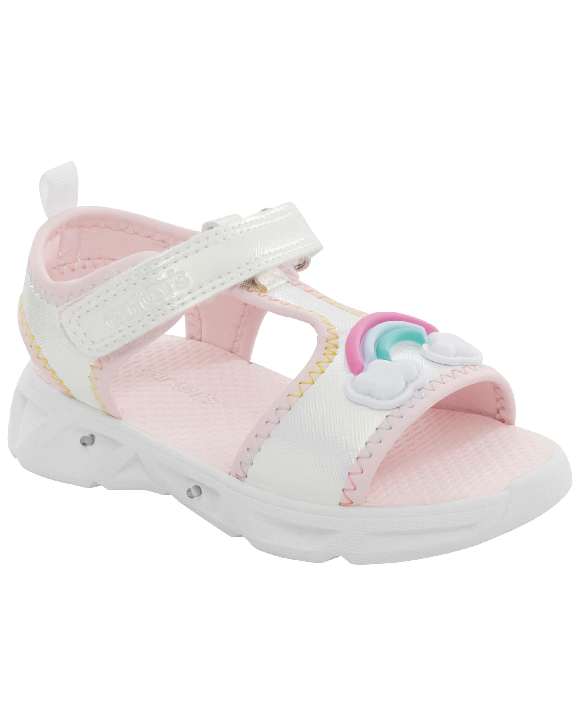 Carter's Rainbow Light-up Sandals