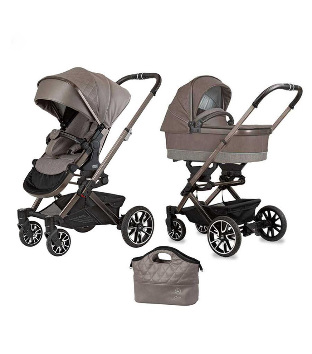 MERCEDES BENZ Avantgarde GTS Stroller Full Set - Brown