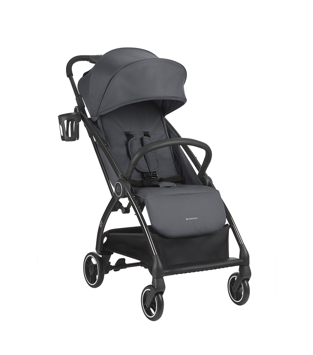KIKKABOO Autofolding pushchair Joy Dark Grey