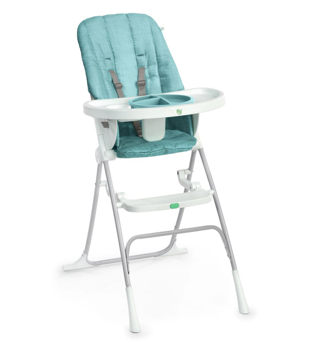 INGENUITY Sun Valley Compact Folding High Chair - Teal