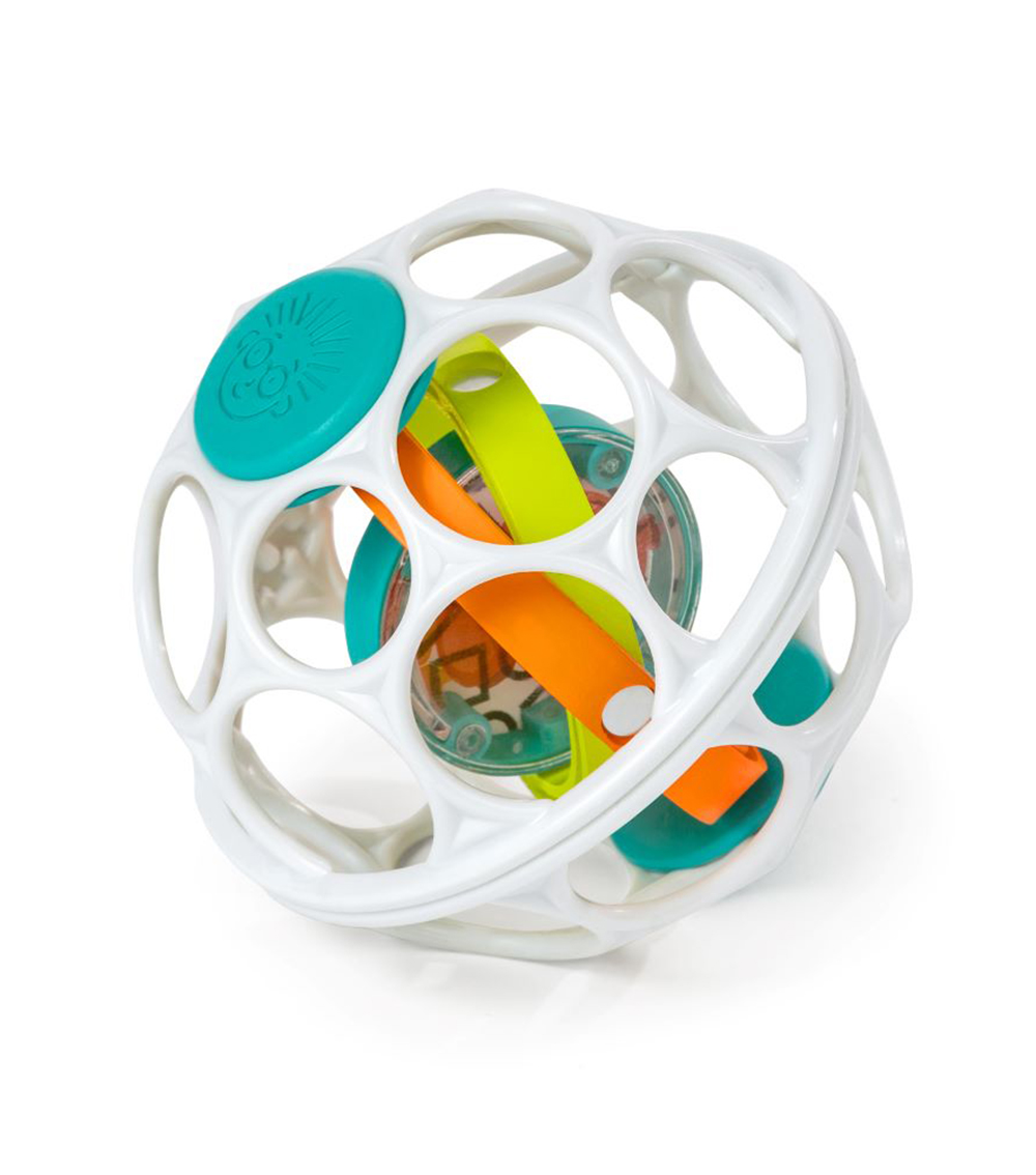 BABY EINSTEIN Grip and Spin Oball Rattle Toy