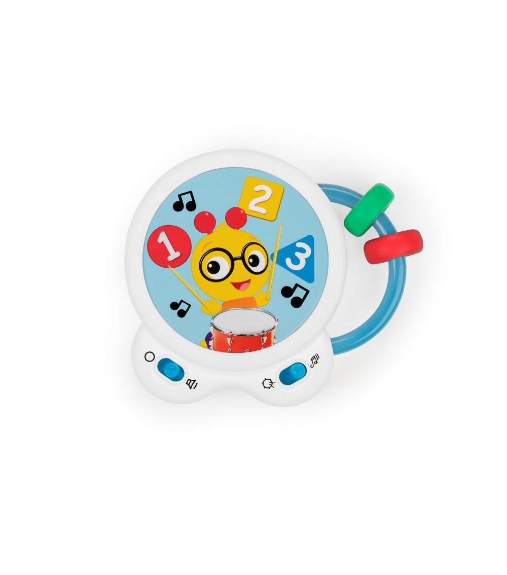 BABY EINSTEIN - Tiny Tempo Musical Toy Drum - Bead Chaser
