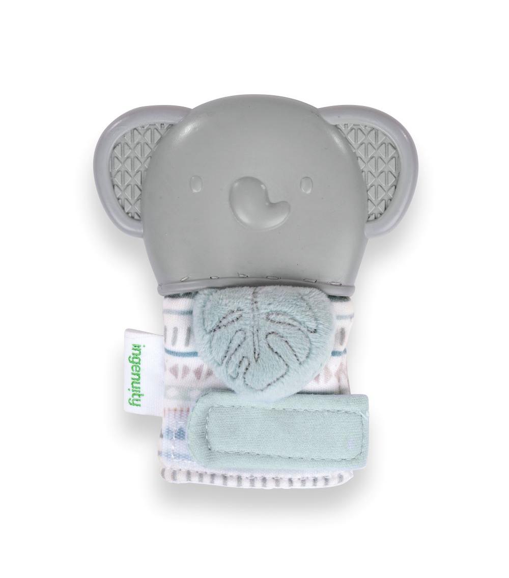 INGENUITY Teething Mitt and Rattle - Elephant