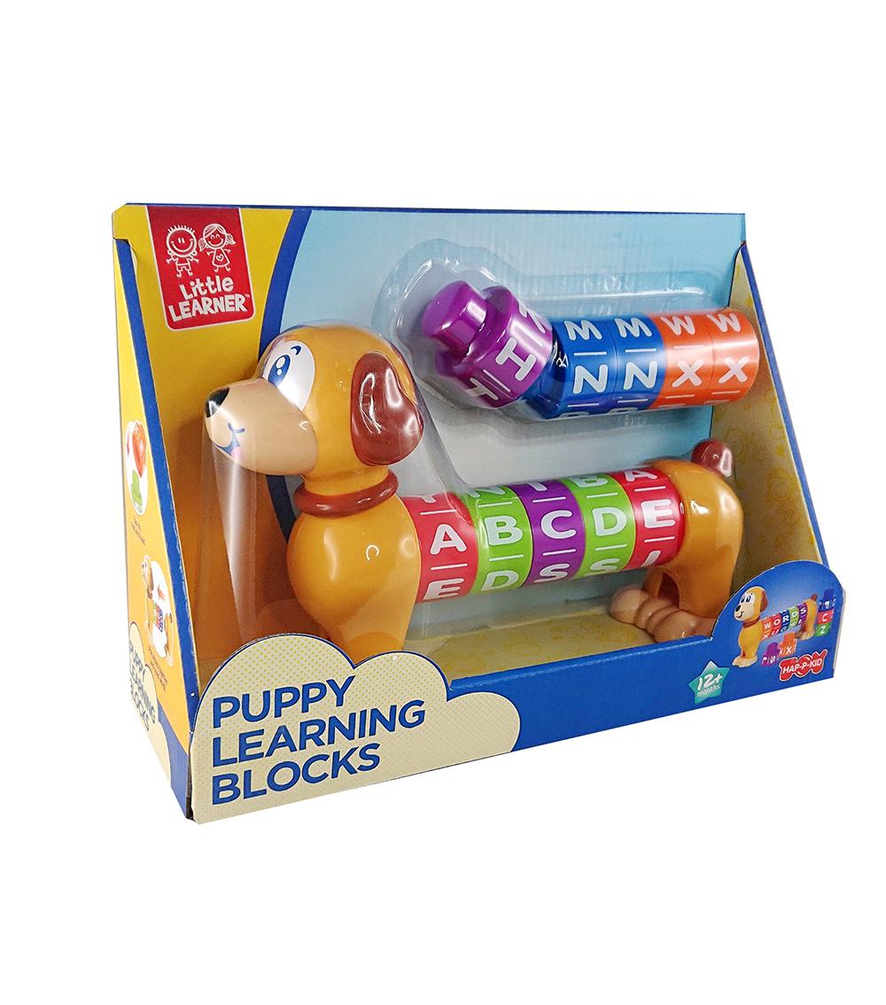 HAPPYKIDS Little Learners Block Set - Puppy