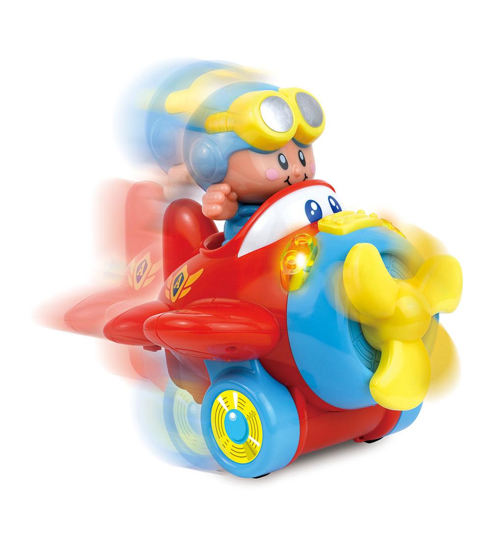 HAPPYKIDS Little Learners Shake and Move Interactive Toy - Plane