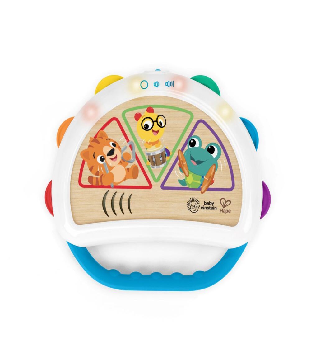 BABY EINSTEIN Hape Tap and Shake Magic Touch Toy - Tambourine