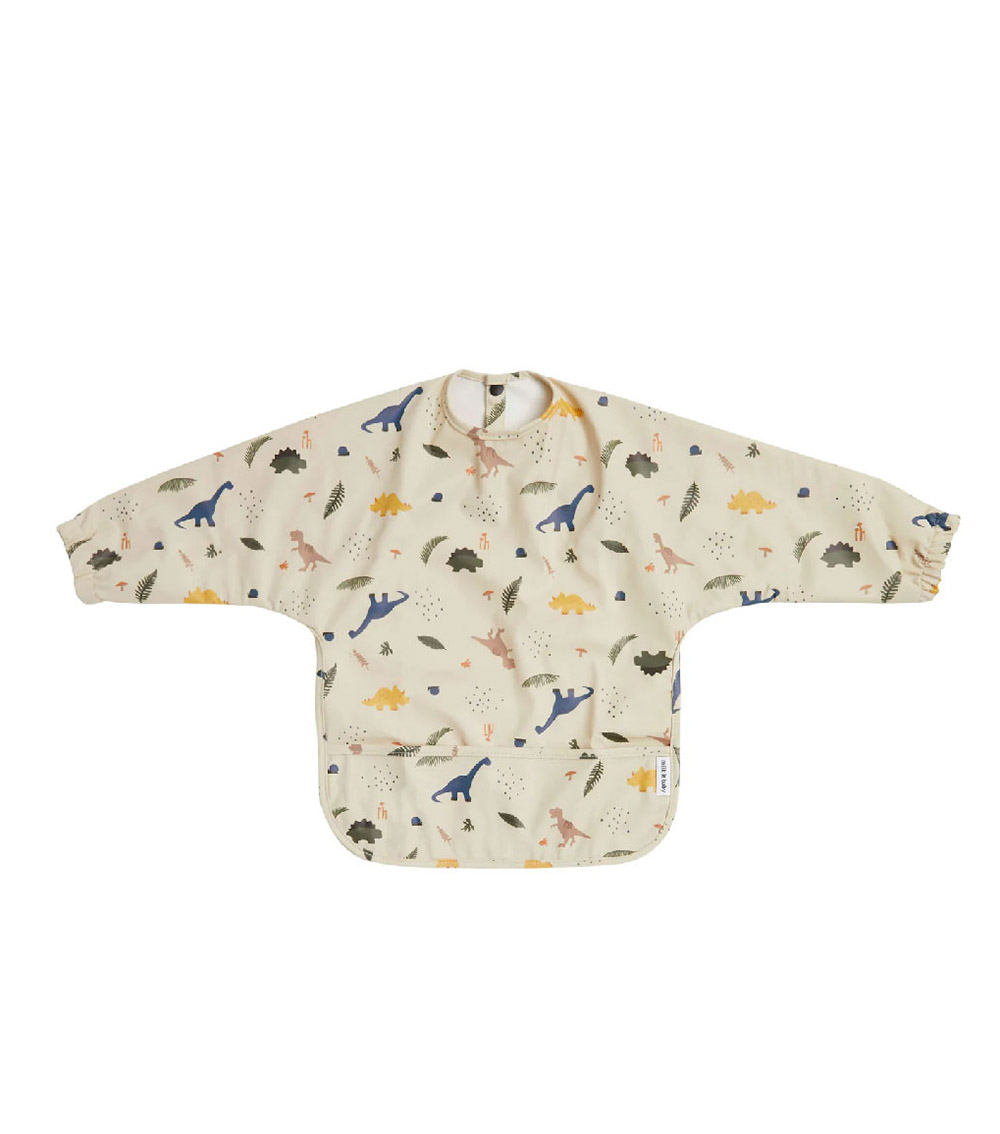 MILKITBABY Sleeved Bib - Dino Dreams