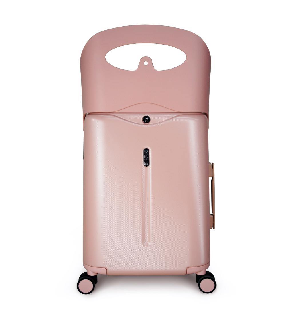 MIAMILY Carry-On Luggage - Dusty Pink (18 Inch)