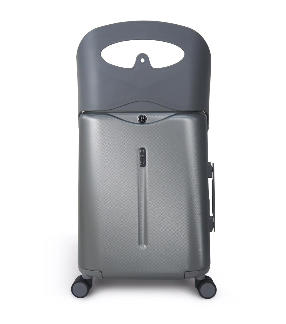 MIAMILY Carry-On Luggage - Charcoal Grey (18 Inch)