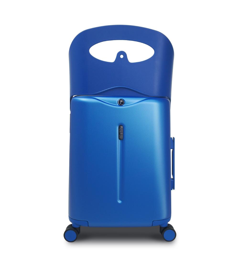 MIAMILY Carry-On Luggage - Cobalt Blue (18 Inch)