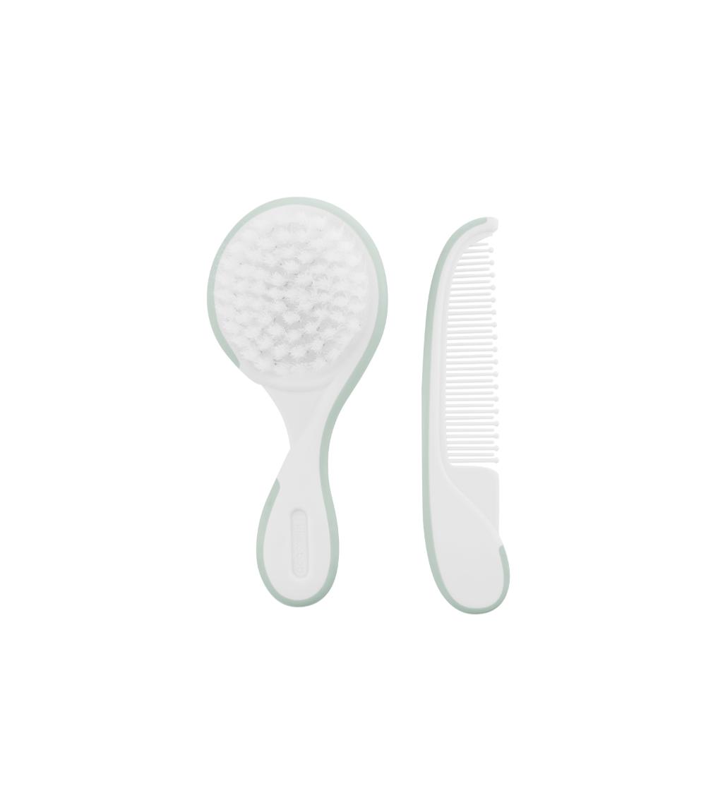 KIKKABOO Comb and Brush - Utility Mint