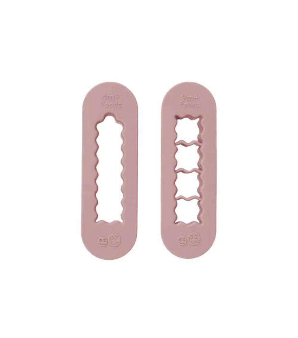 ezpz Baby LED Weaning Food Cutters - Blush