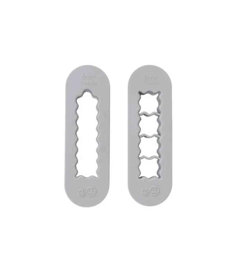 ezpz Baby LED Weaning Food Cutters - Pewter