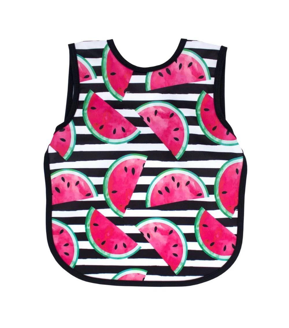 Bapronbaby  Feeding Bib - Watermelon Stripe
