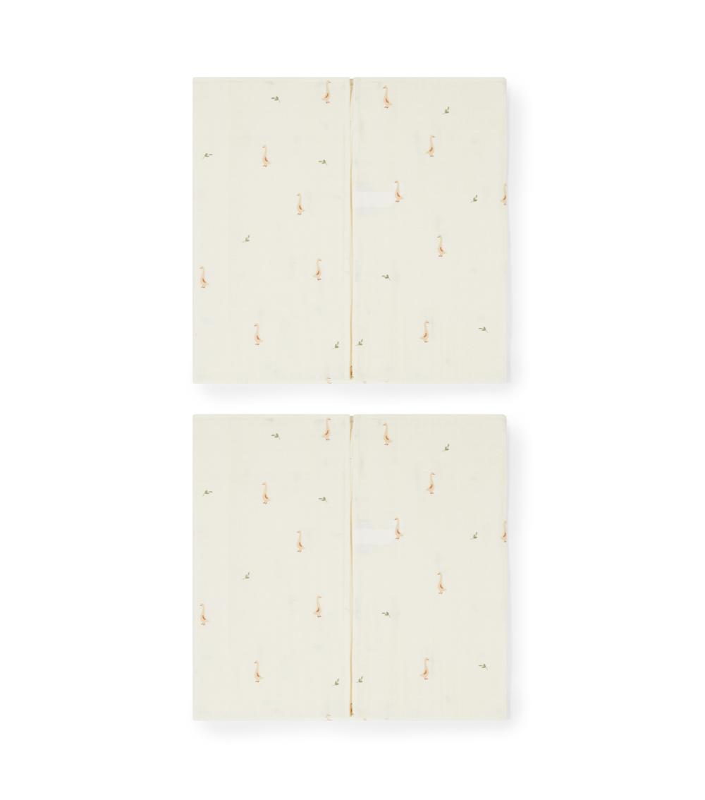 Gloop! 2-Piece Muslin Set, Farm - 50x50cm