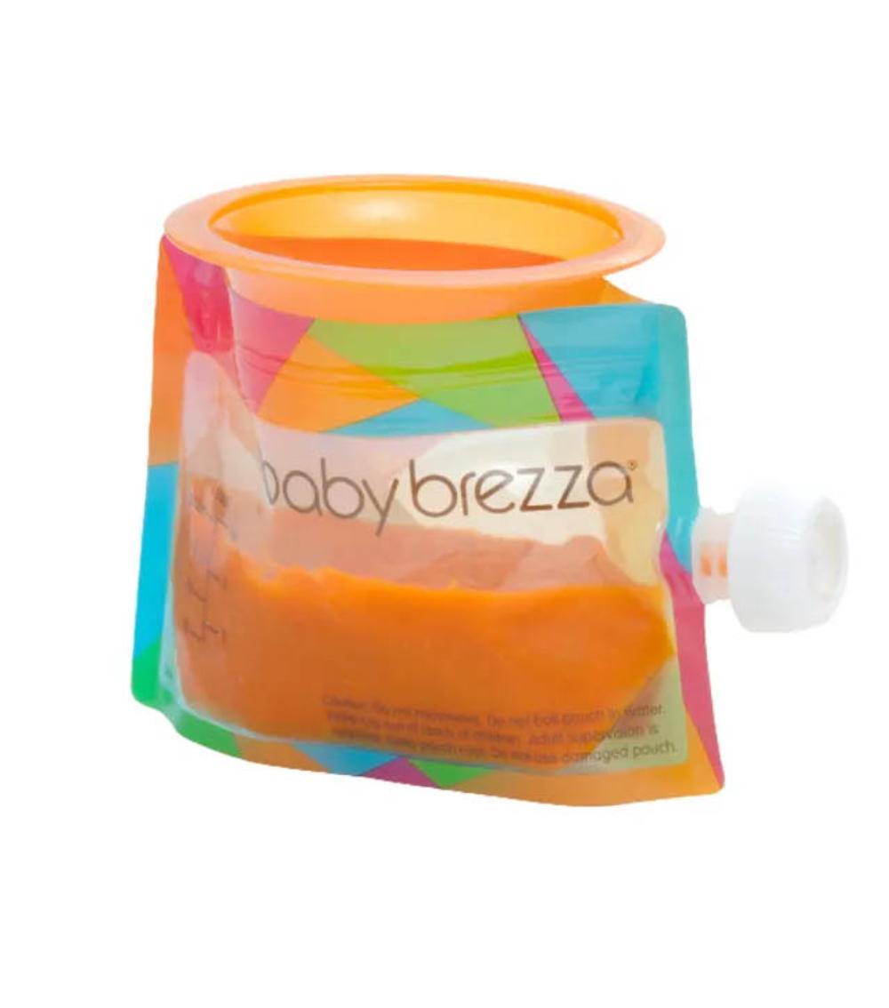 Baby Brezza Pack of 10 Reusable Baby Food Pouches