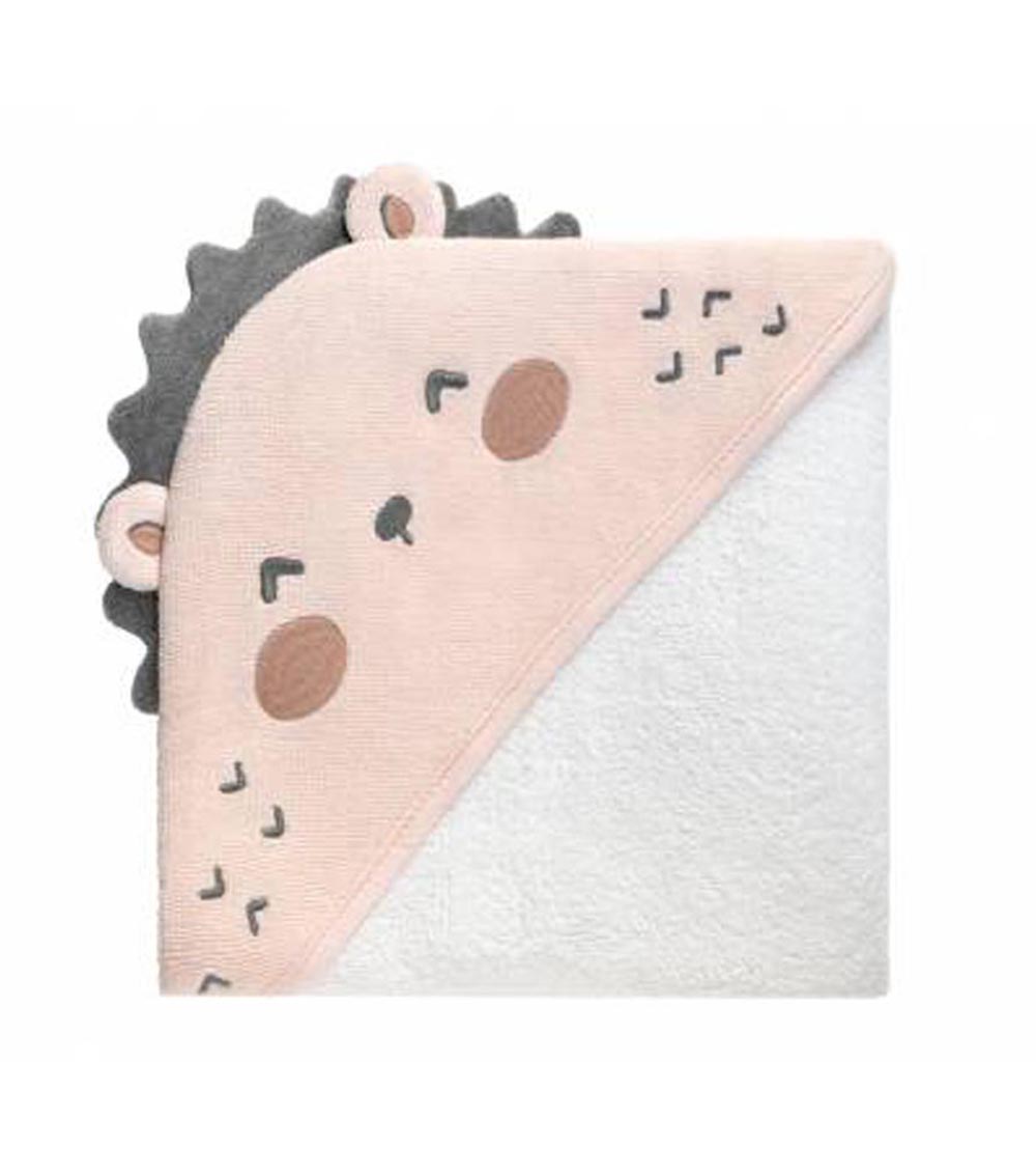 KIKKABOO Terry Hooded Towel - Hedge-hugs