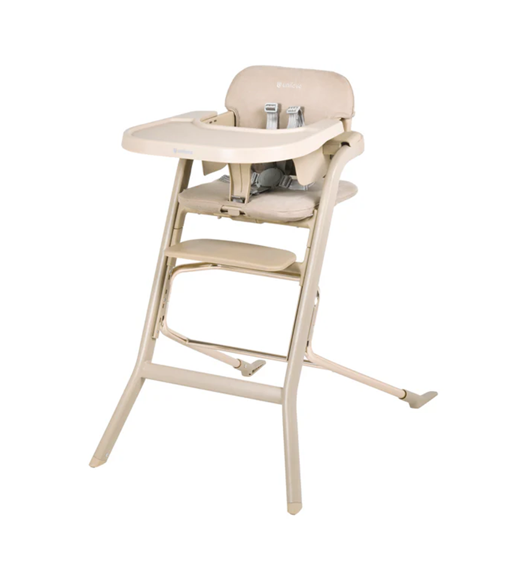 UNILOVE Grow With Me Highchair - Sandy Beige