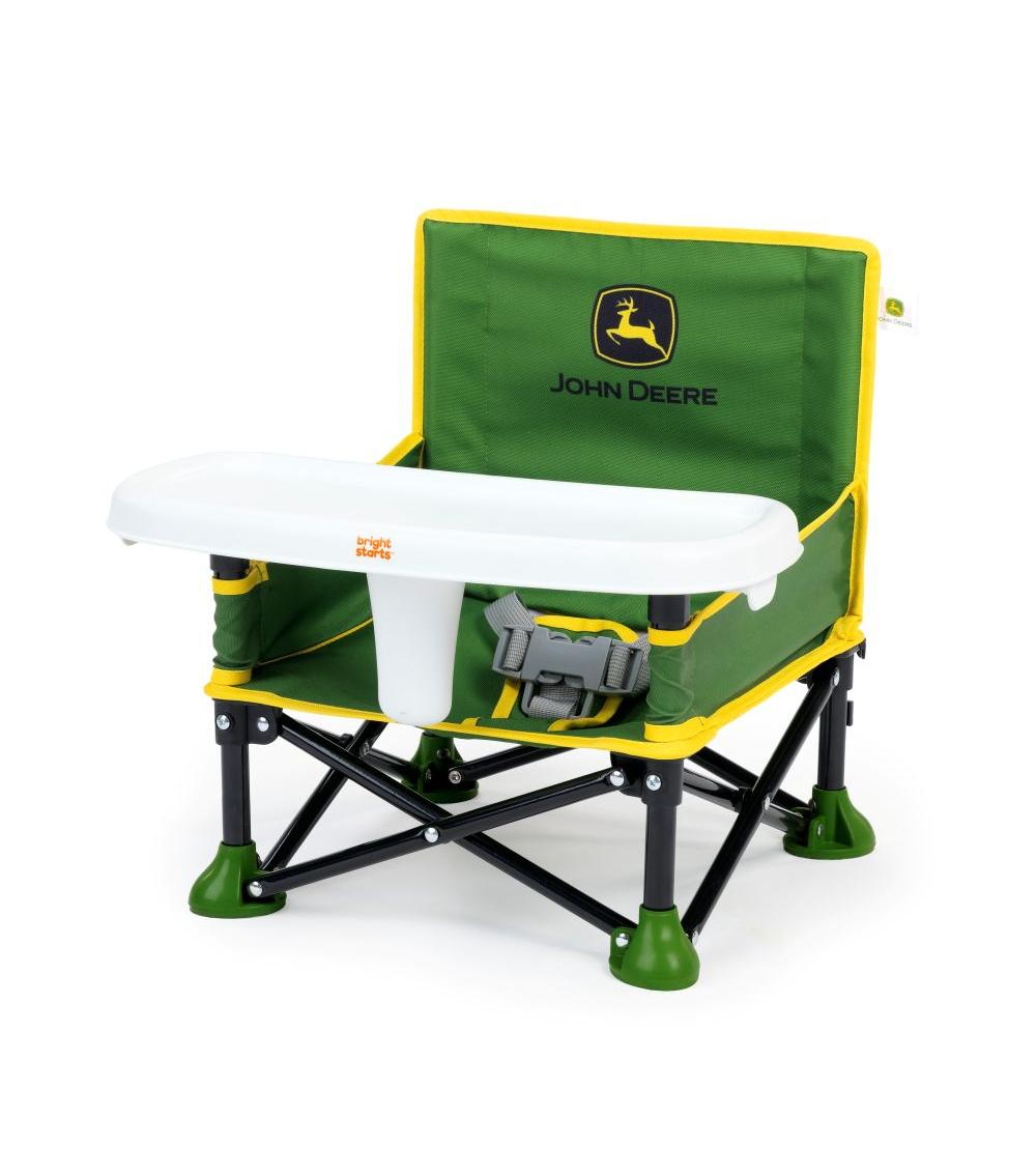 BRIGHT STARTS John Deere 3-in-1 Booster Seat - Green