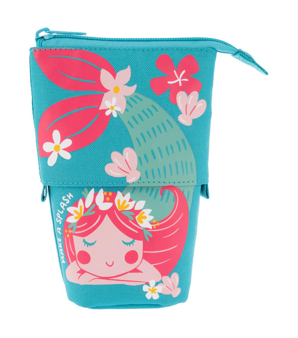 STEPHEN JOSEPH Pop-Up Pencil Pouch - Mermaid