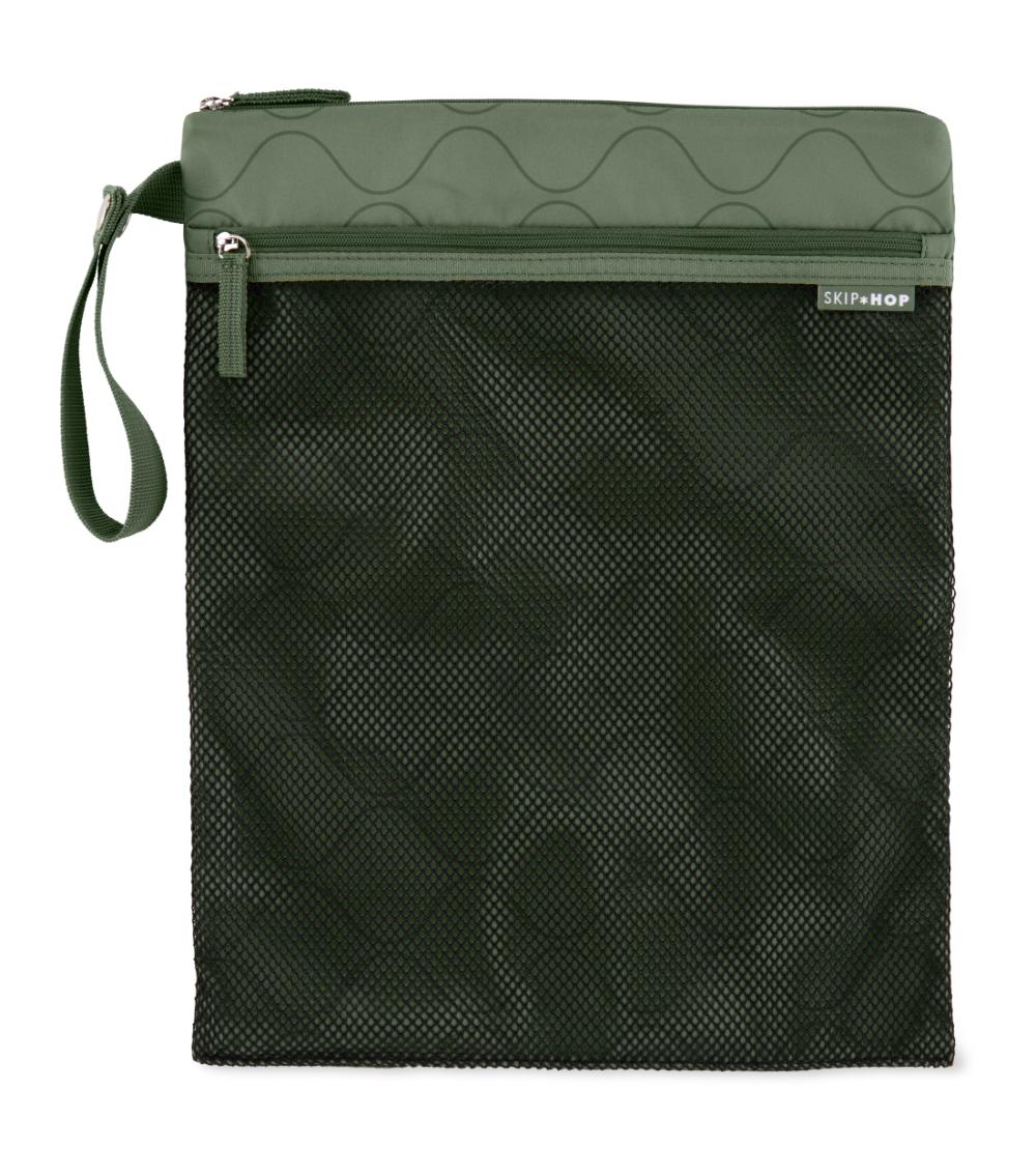 SKIP HOP Grab & Go Wet Dry Bag - Dark Sage