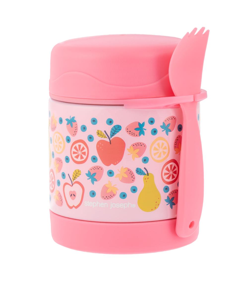 STEPHEN JOSEPH Insulated Food Jar - Fruit (295 ml), BPA-Free (3 Years+)