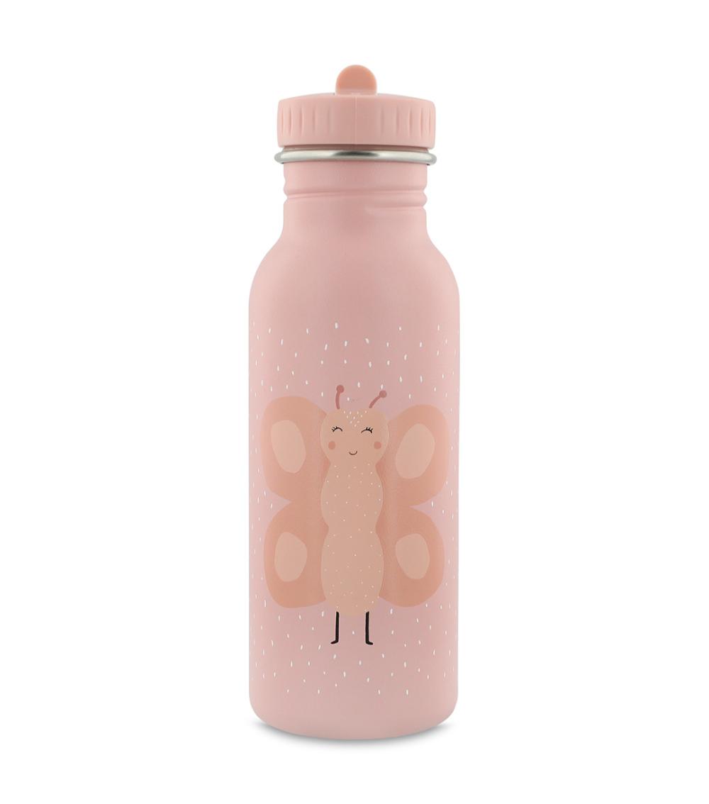 TRIXIE Mrs. Butterfly  Water Bottle - 500ml, Lightweight, Dishwasher Safe, Leakproof (3 Years+)