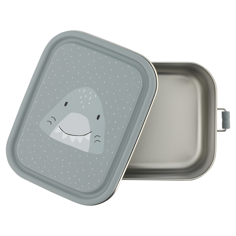 TRIXIE Mr. Shark Lunch Box (Small), Grey (3+ years)
