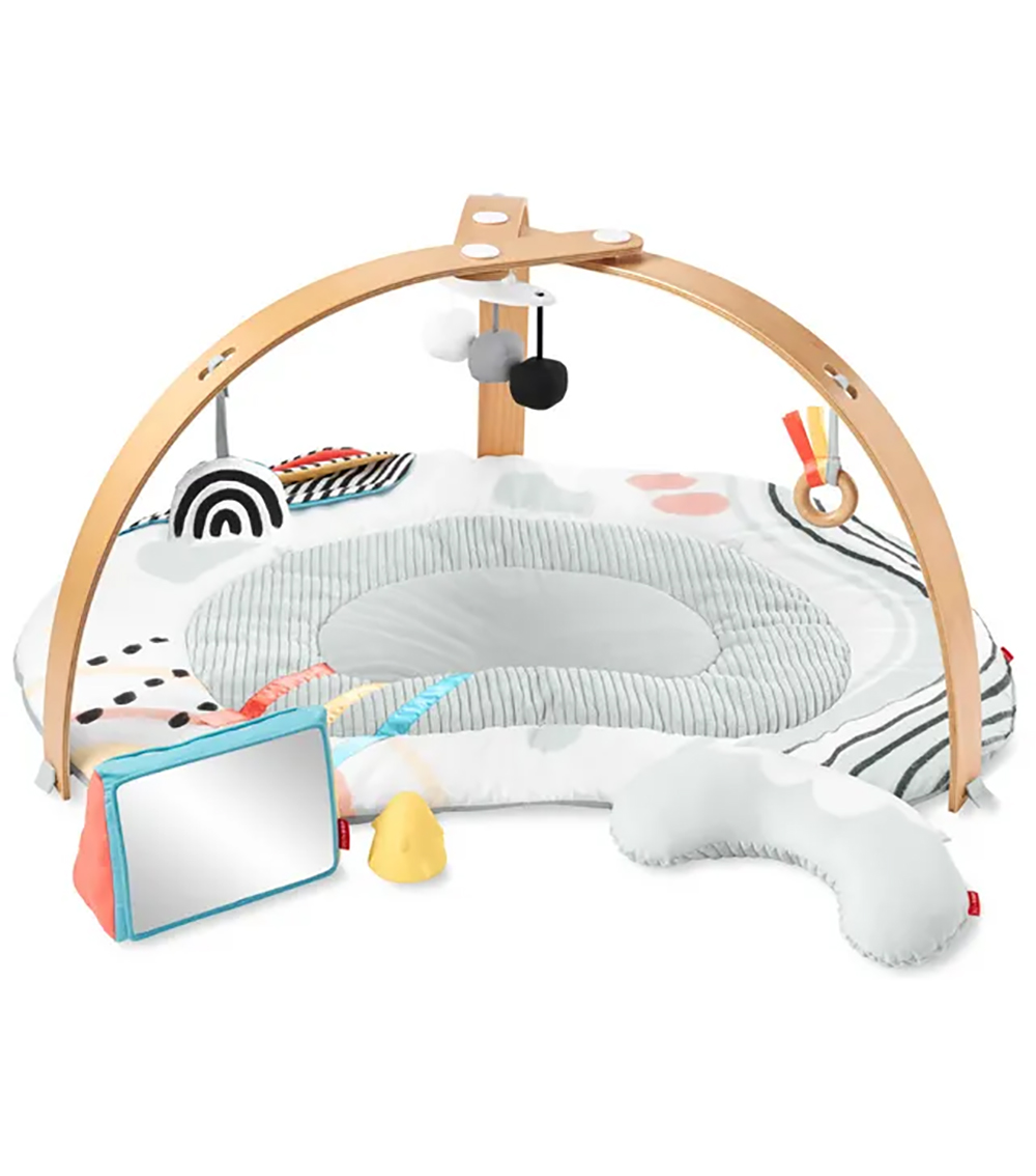 SKIP HOP Discoverosity Montessori Inspired Play Gym, Multicolor (4 Months+)