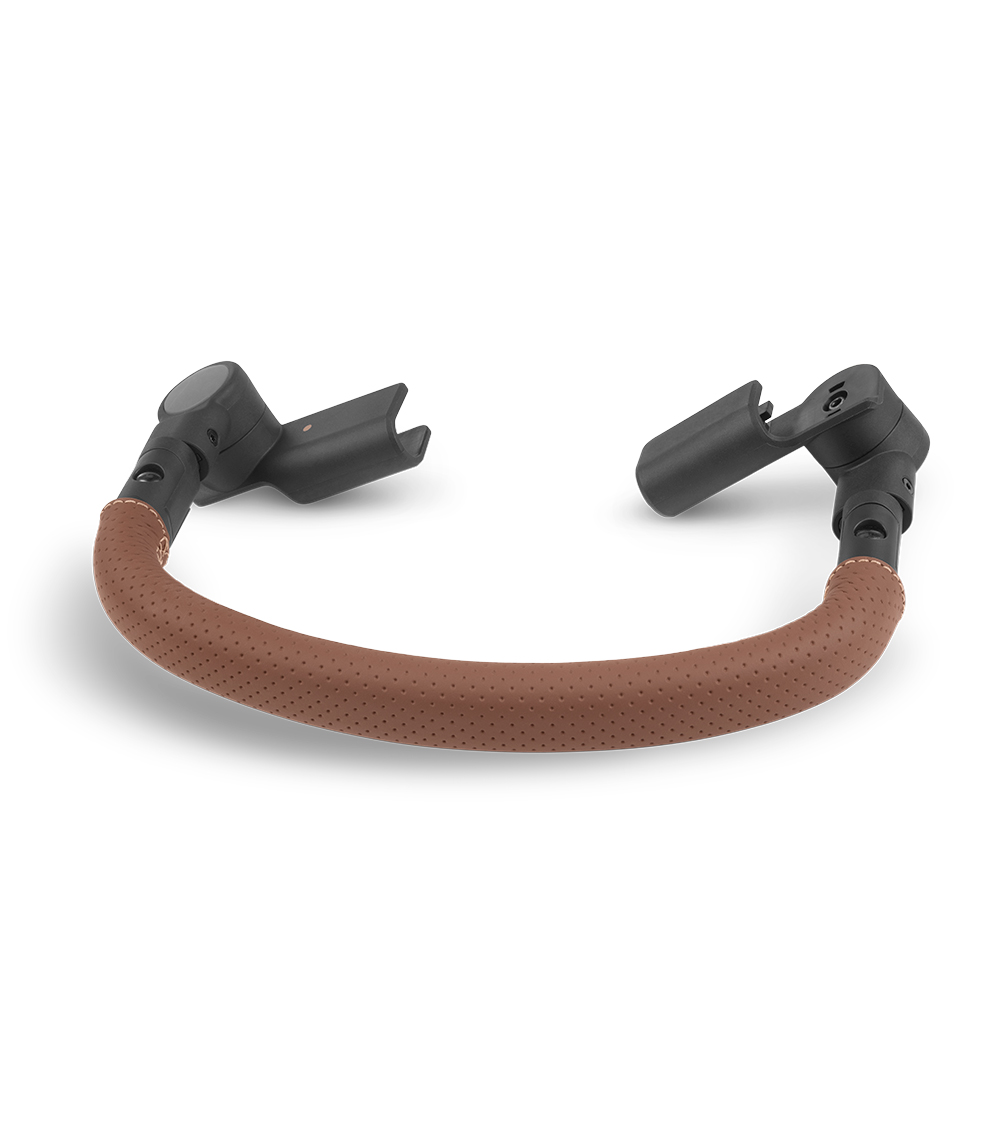 UPPABABY Bumper Bar for Minu Duo Saddle, Black & Brown (0 Months+)