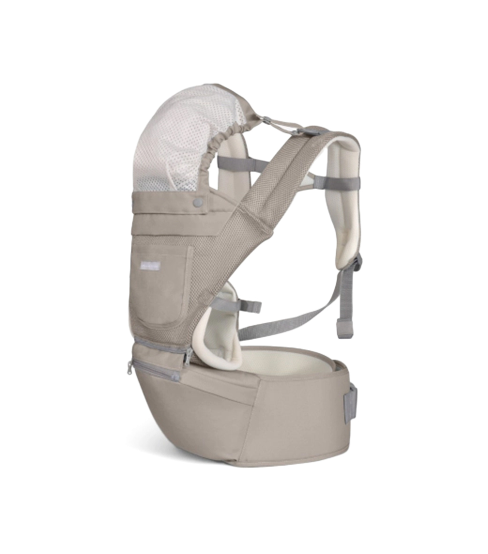 KIKKABOO Chloe 3-in-1 Mesh Carrier, Beige (3 Months+)