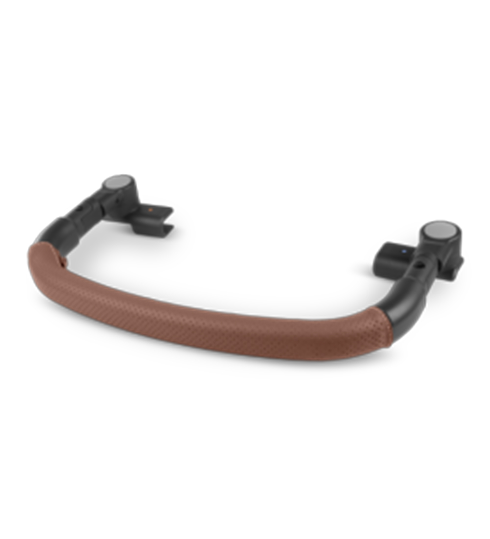 UPPABABY Bumper Bar for Minu V3 Saddle, Brown (Quick Attachment) (0+ months)