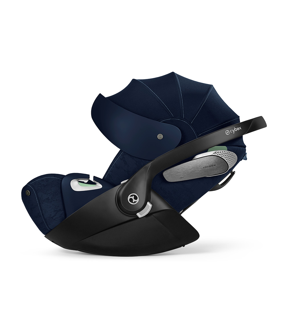 CYBEX Priam Lux Carry Cot Rebellious Luxury, Denim Blue (0+ months)