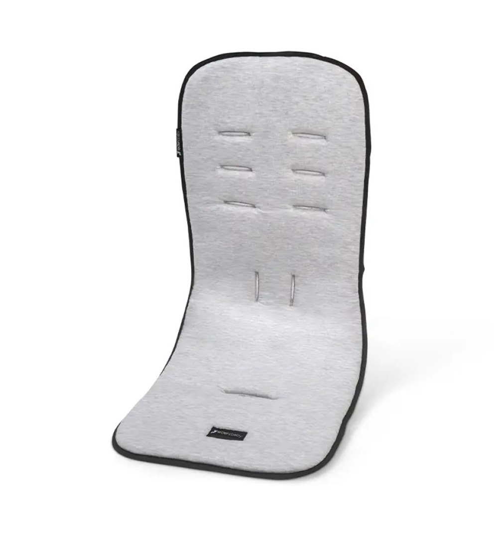 LECLERC Baby Reversible Seat Liner - Extra Comfort/Protection, Universal Stroller Fit, Black (0+months)