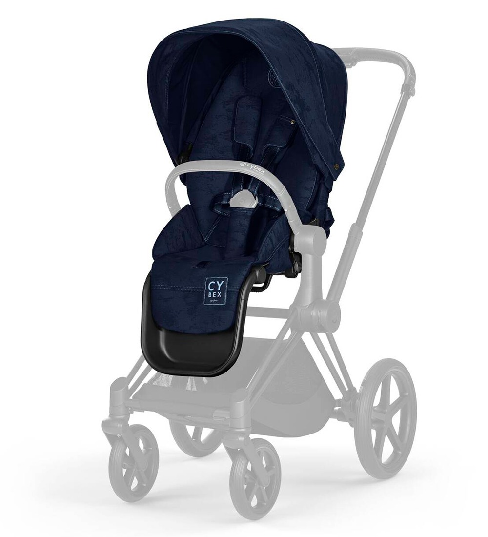 CYBEX Priam Seat Pack Rebellious Luxury Carry Cot, Denim Blue (0+ months)