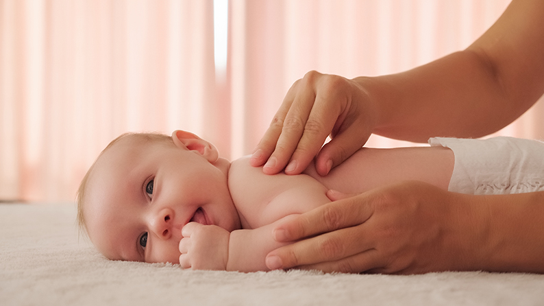 Baby Massage and the Benefits by Aneeka Caley