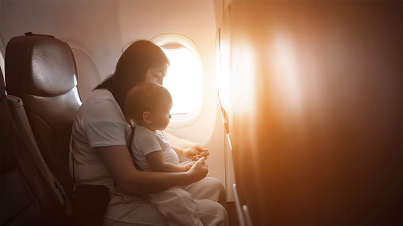 Travel Safety Tips: Flying with your infant & toddler